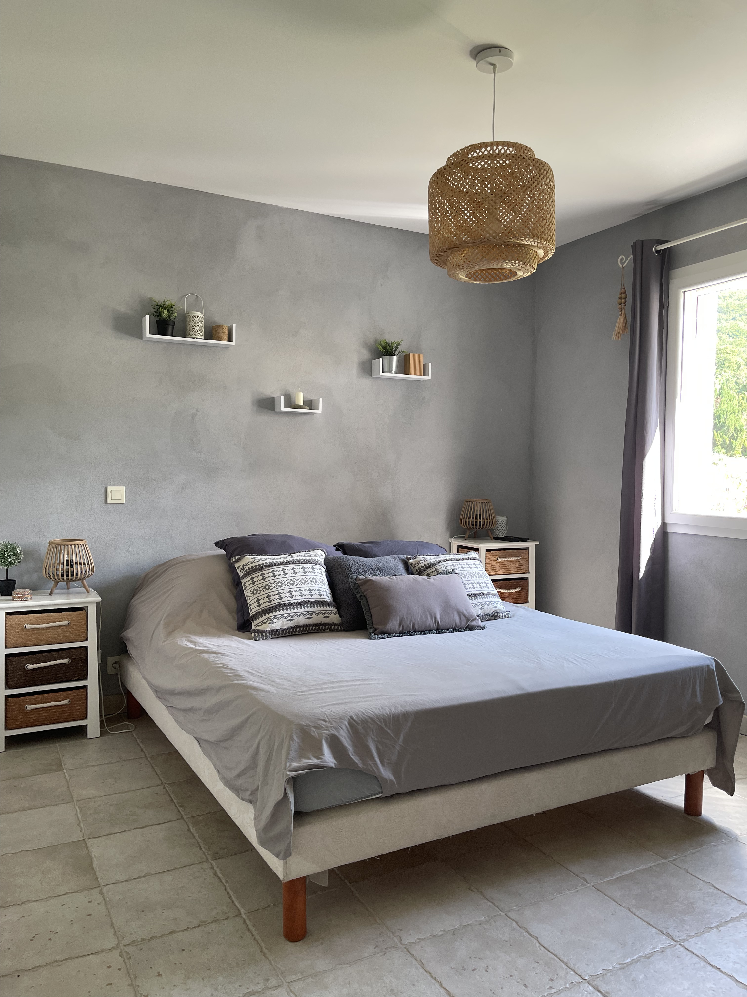 Maison de Drôme Provençale — Chambre