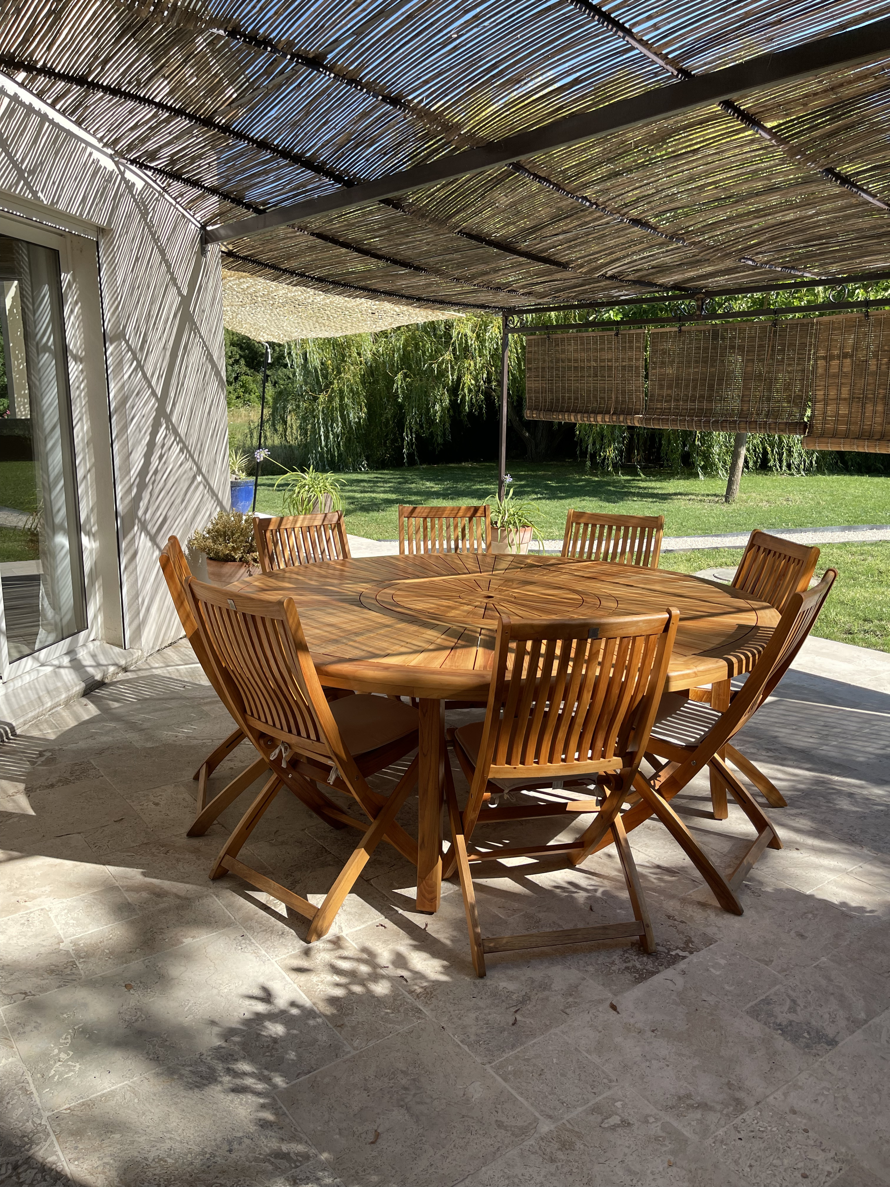 Maison de Drôme Provençale — Terrasse